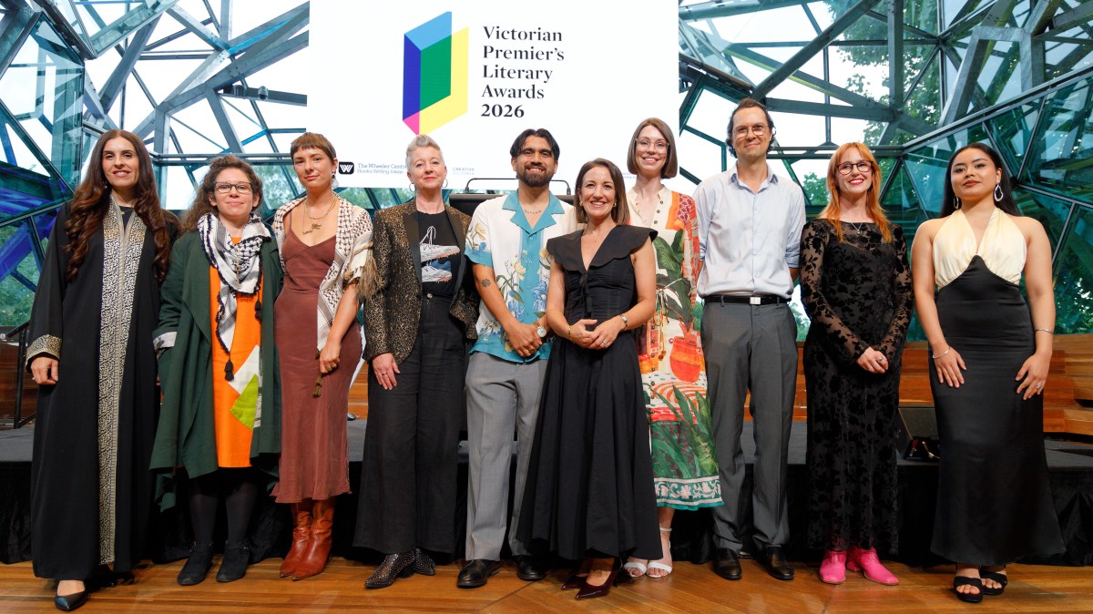 The winners of the 2026 Victorian Premier’s Literary Awards. Photo: James Henry / The Wheeler Centre.
