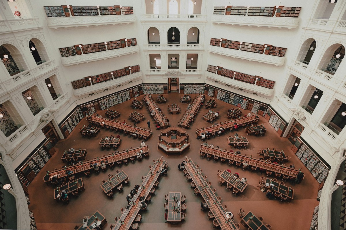 State Library of Victoria. Image: Rafael Leão on Unsplash. City of Literature. 