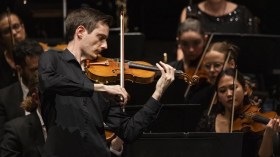 WASO musician Nic Duncan. Image: Supplied. WASO presented Echoes Through Time as part of Perth Festival.