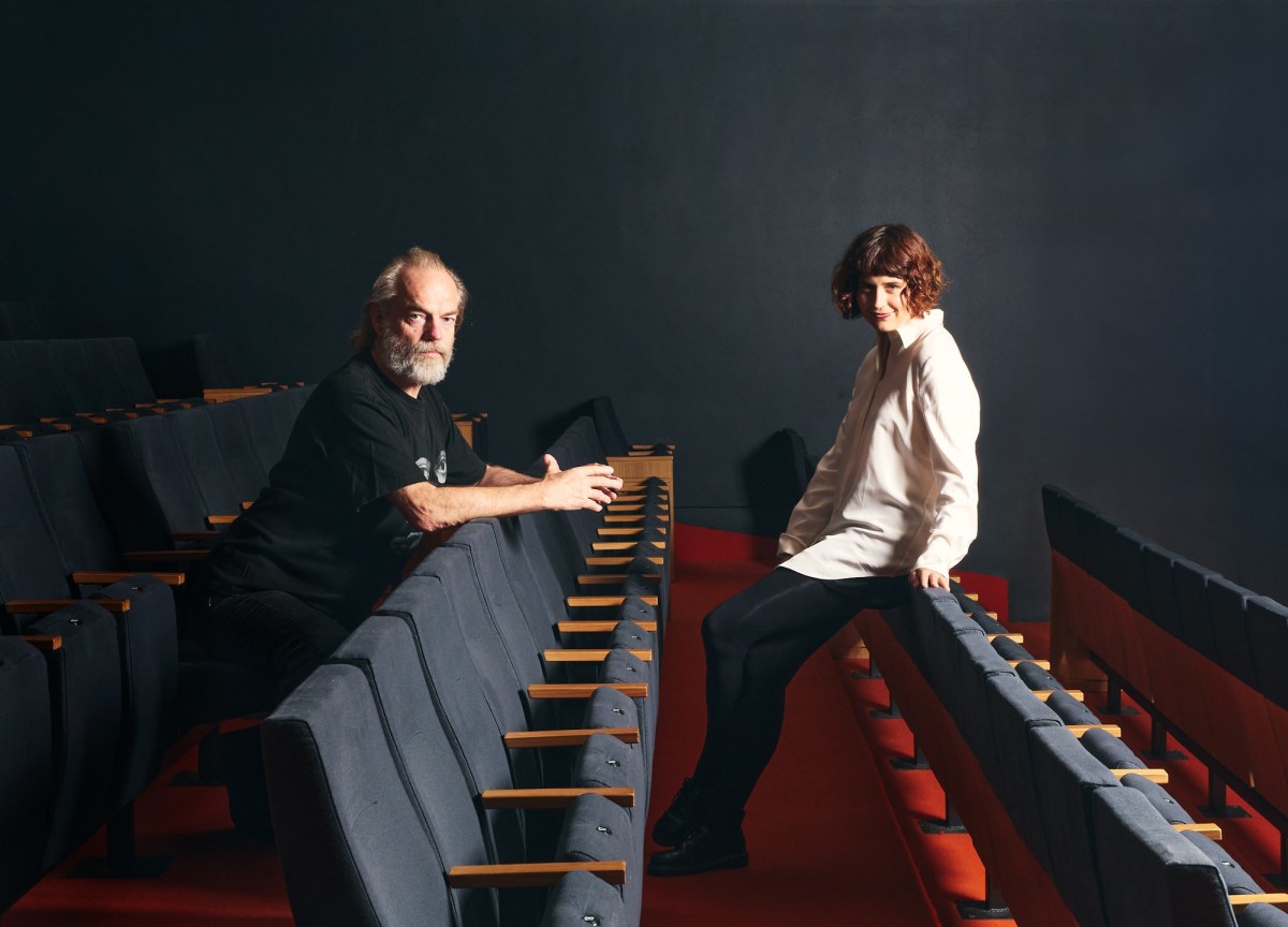 Hugo Weaving and Ruby Arrowsmith-Todd. Image: Supplied.