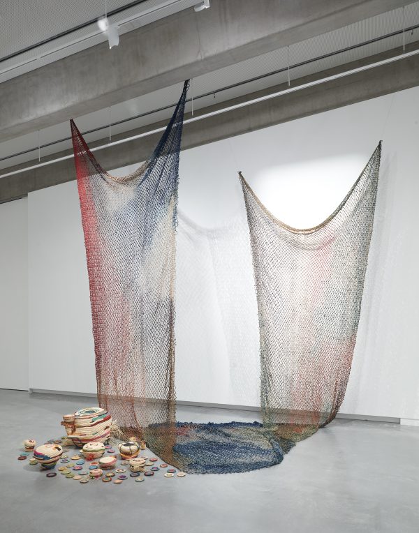 Glenda Nicholls, I see Country, 2026. Installation view, Sky, Earth, Water, Bundanon. Photo: Zan Wimberley.