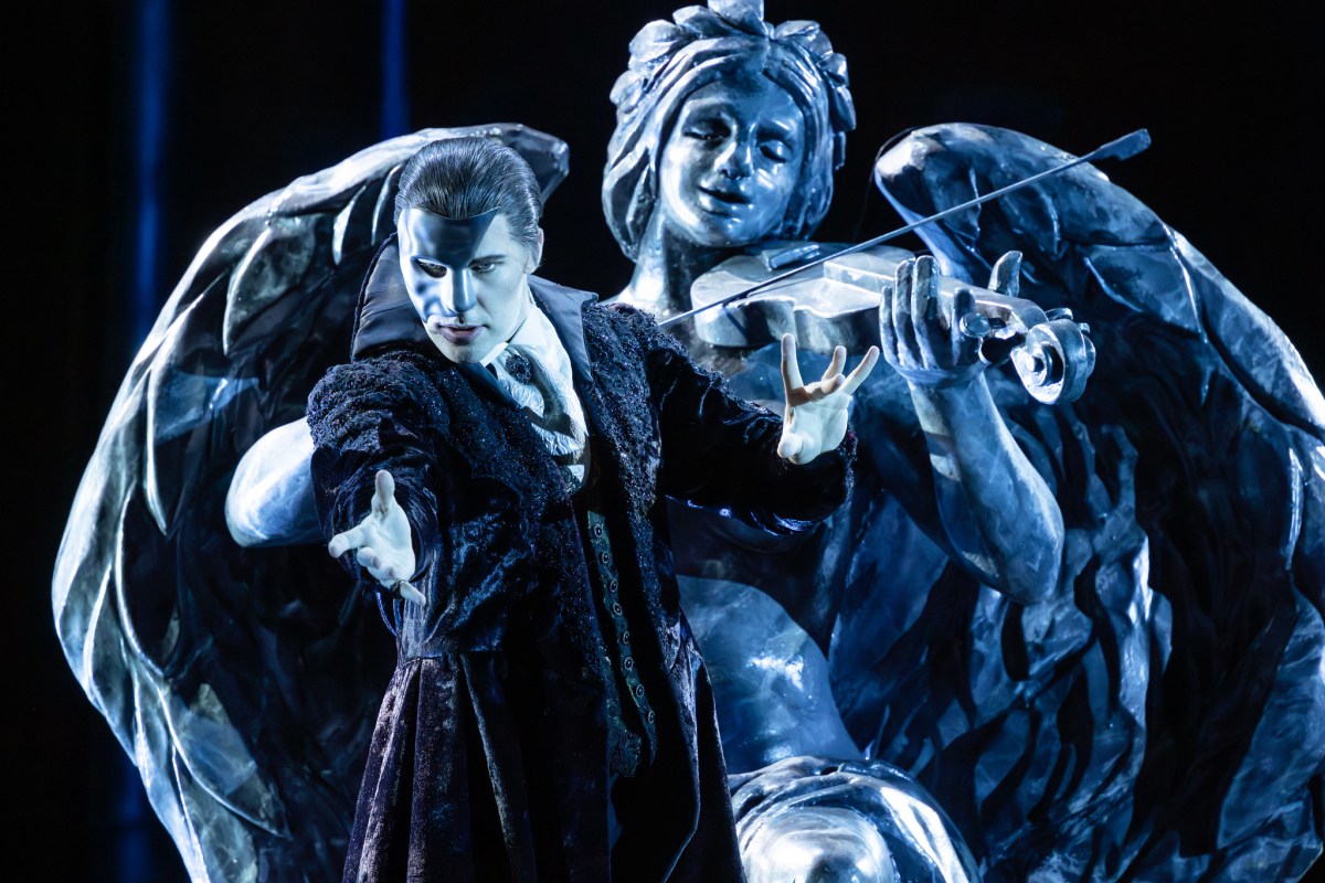 The Phantom of the Opera, presented by Opera Australia's Handa Opera on Sydney Harbour. Photo: Supplied.