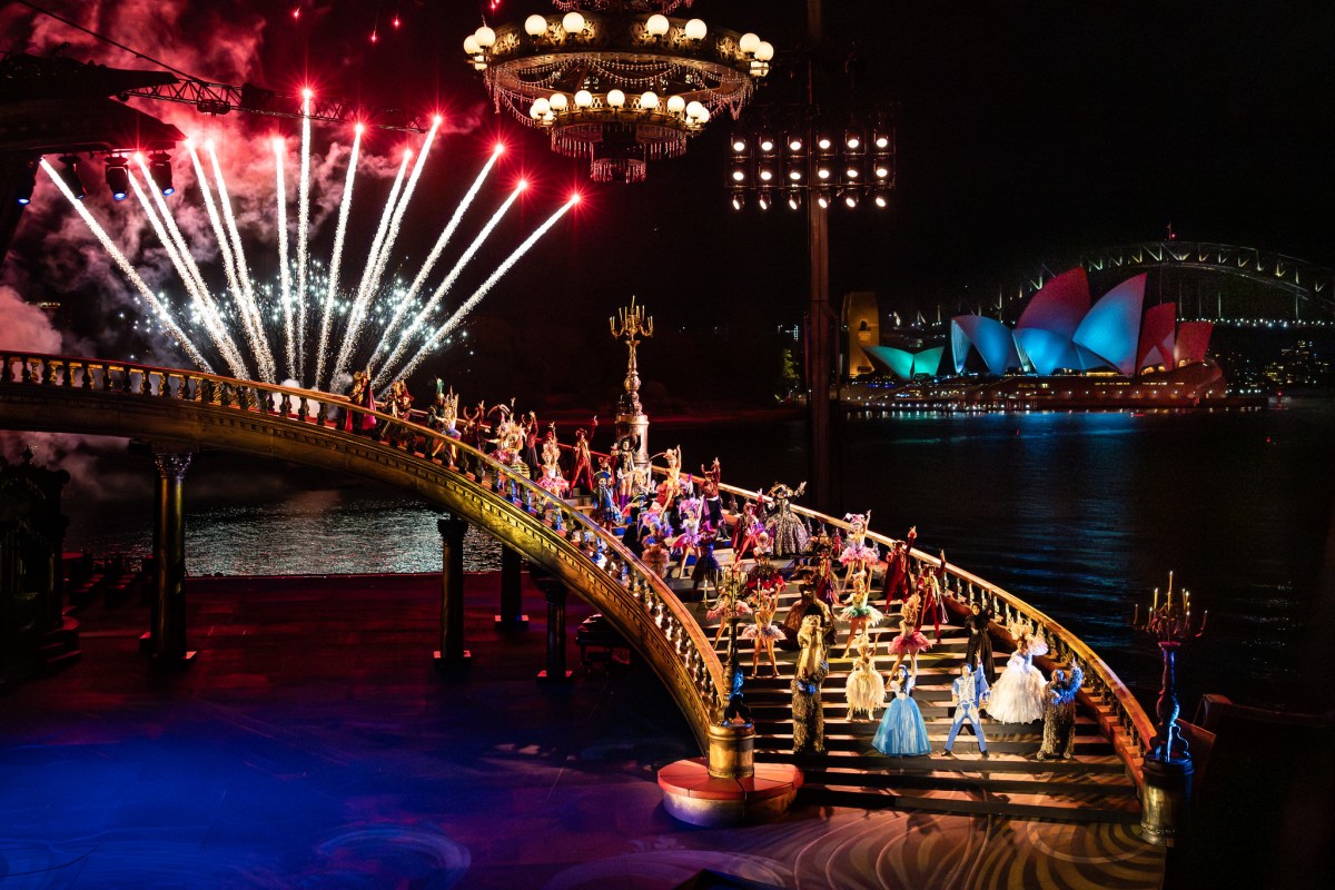 The Phantom of the Opera, presented by Opera Australia's Handa Opera on Sydney Harbour. Photo: Supplied.