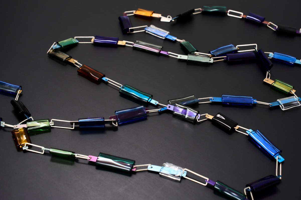 Blanche Tilden, Dexion necklace, 2025, detail. Photo: Supplied.