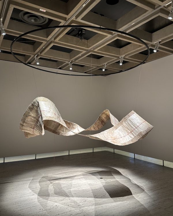 Chang En-Man, The Future is the Past, the Path to the Ancestral Spirits, 2026. Installation view, 25th Biennale of Sydney: Rememory, Art Gallery of New South Wales. Photo: ArtsHub.