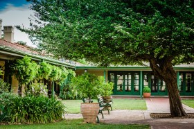 Gorman Arts Centre Courtyard. Photo: Andrew Sikorski.