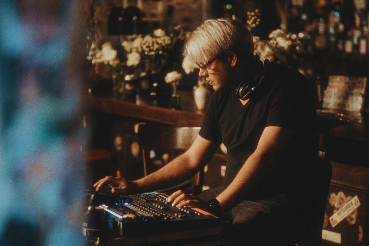 Kyle Stephens of The Theatrical Gaffer. Photo: Christopher Elder.