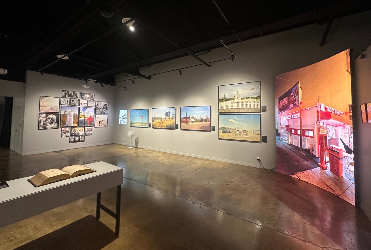 Installation view, Alex Frayne: Manifest Destiny, Adelaide Festival 2026. Photo: Gina Fairley.