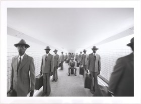 Michael Cook, Bidjara people, Majority Rule (Tunnel), 2014. Image: © Michael Cook.