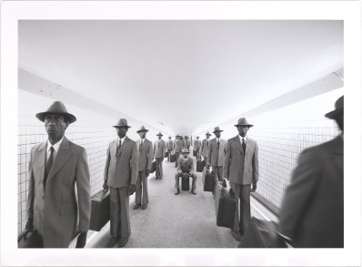 Michael Cook, Bidjara people, Majority Rule (Tunnel), 2014. Image: © Michael Cook.