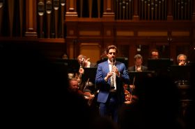 Adelaide Symphony Orchestra's Dean Newcomb. Photo: Carmen Alcedo.