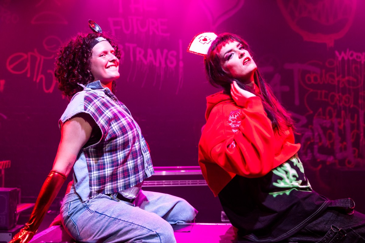 A Transgender Woman on the Internet, Crying. Photo: Brett Boardman.