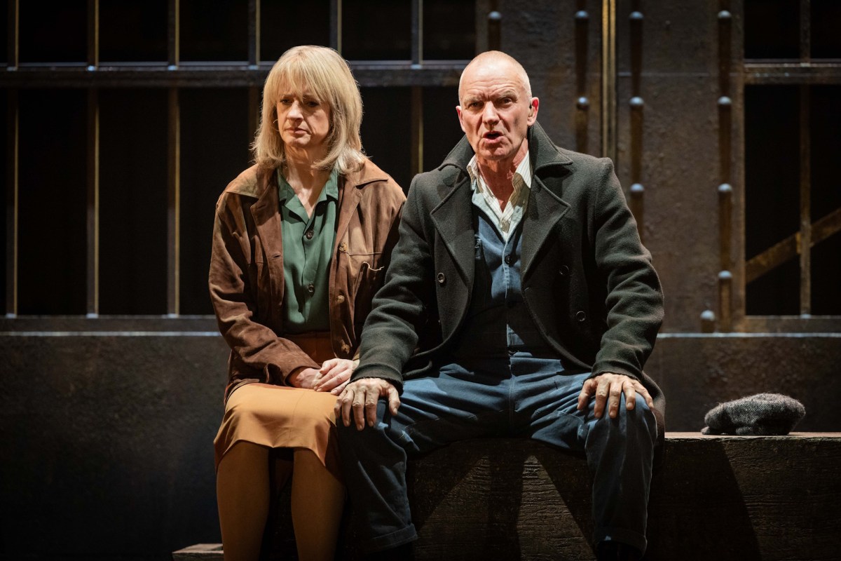 Annette McLaughlin and Sting in The Last Ship. Photo: Mark Senior.