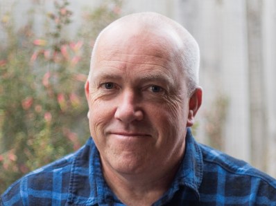 Michael Winkler, author of Griefdogg. Photo: Joe Winkler.