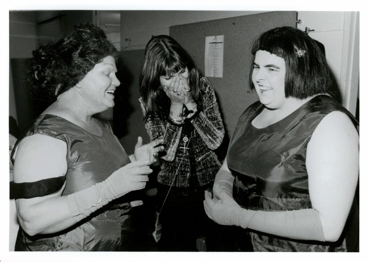 Miss Itchy & Susan Provan. Photo: Supplied. 