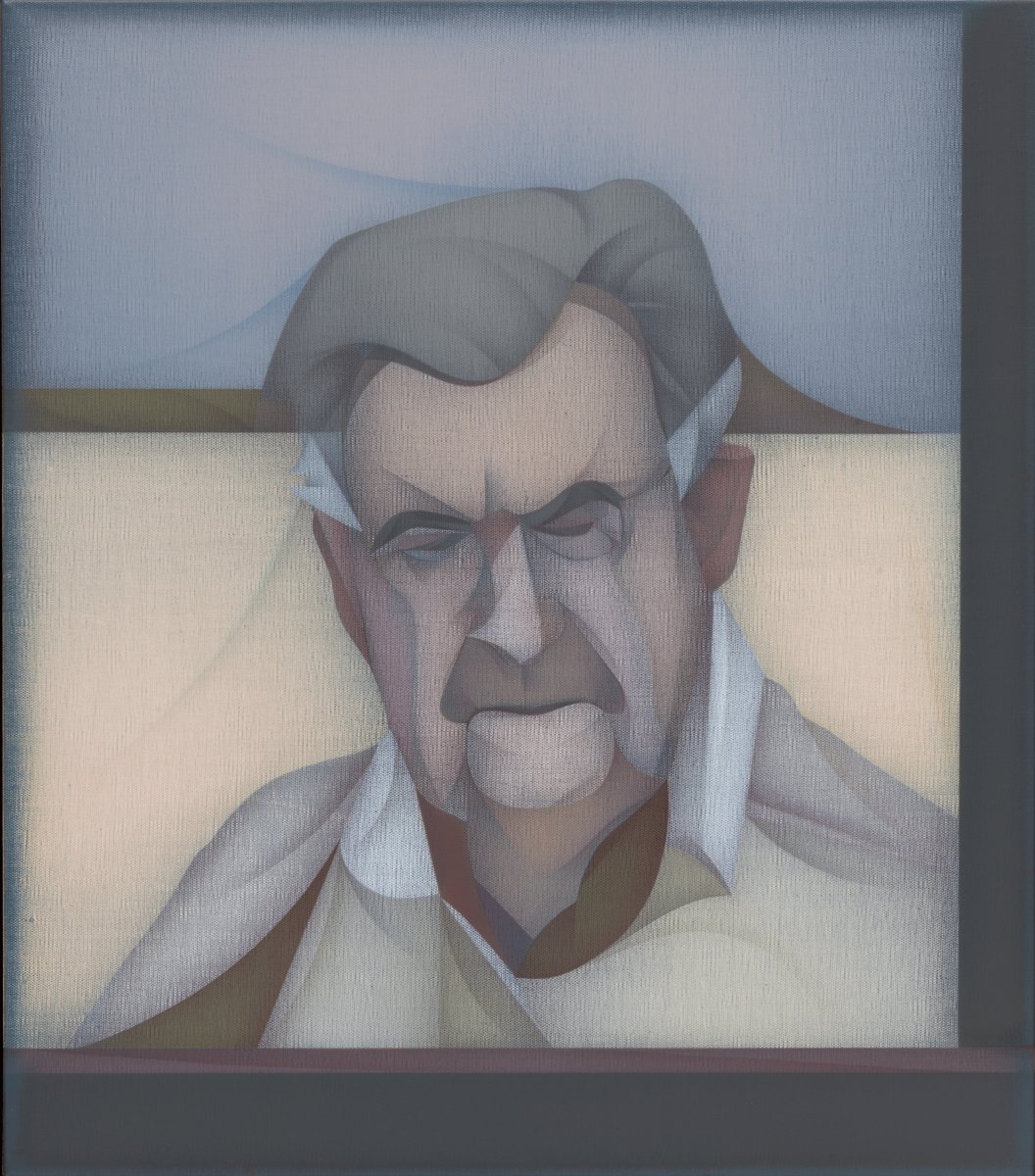 Archibald Prize 2026 finalist Mitch Cairns, Gerald Murnane. Oil on linen, 76.2 x 66.5cm. Photo: Jenni Carter. Courtesy: the artist and AGNSW.