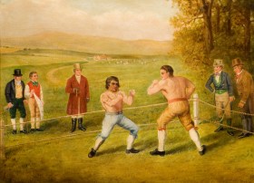 A Birmingham Prize Fight, 1789 By W Allen. Photo: Birmingham Museums Trust on Unsplash.