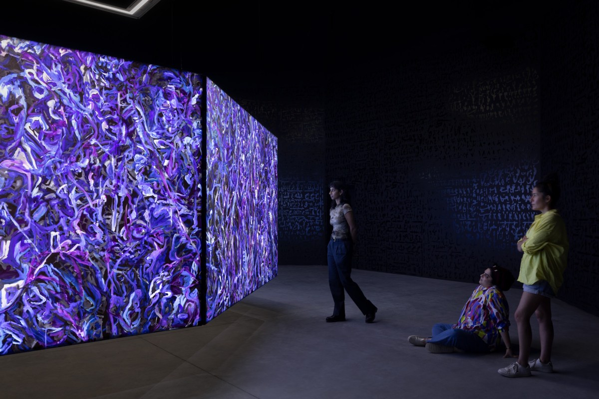 Khaled Sabsabi, conference of one’s self, 2026, Australia Pavilion at La Biennale di Venezia. Photo: Andrea Rossetti. Courtesy: the artist and Milani Gallery, Brisbane.