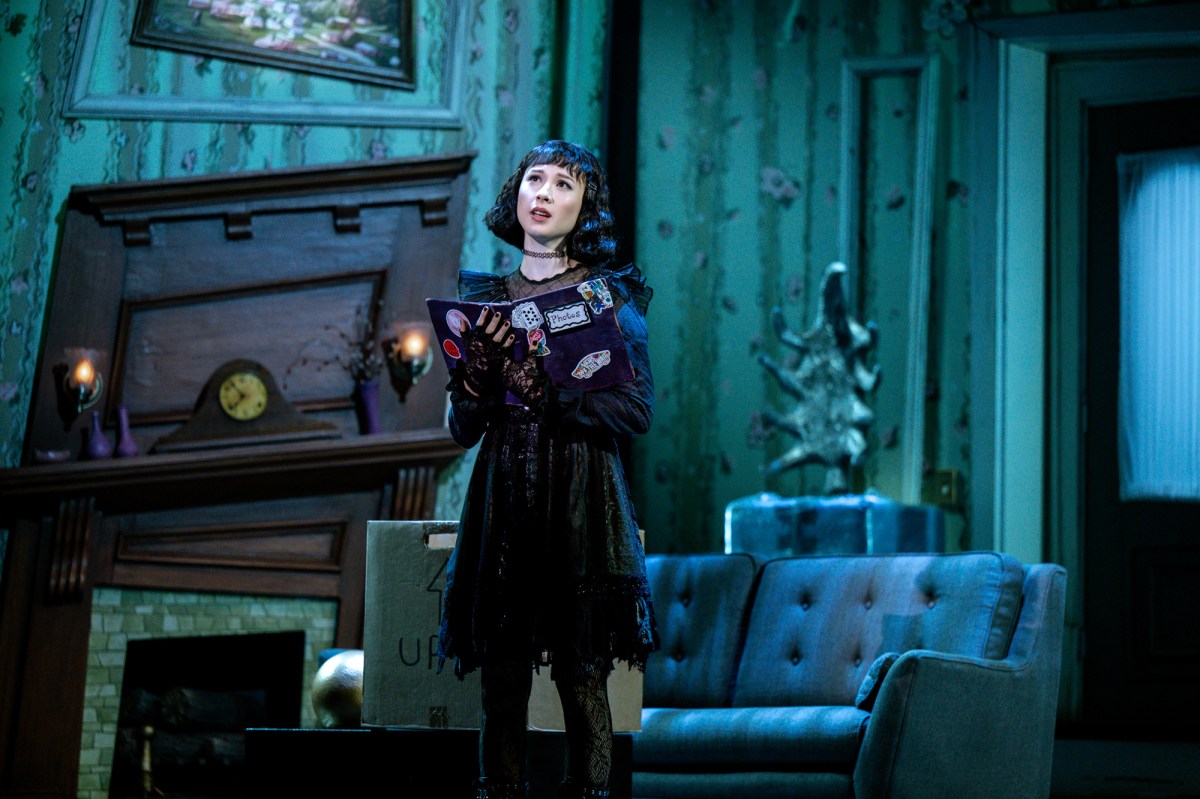 Karis Oka in Beetlejuice the Musical. Photo: Michelle Grace Hunder.