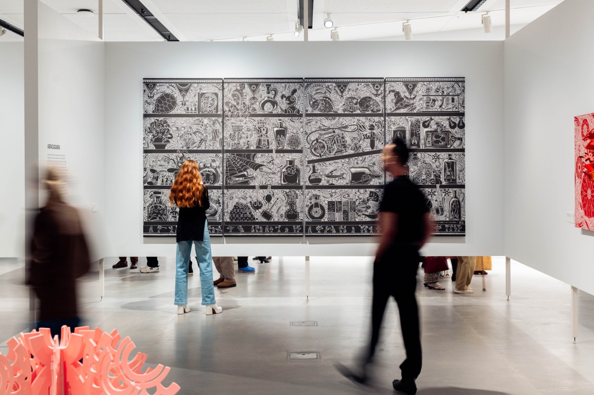 Installation view, Brian Robinson: Multiverse, Newcastle Art Gallery, 2026. Photo: Jedd Cranfield.