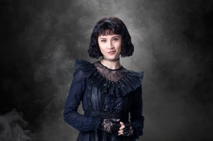 Karis Oka as Lydia Deetz in Beetlejuice the Musical. Photo: Benny Capp.