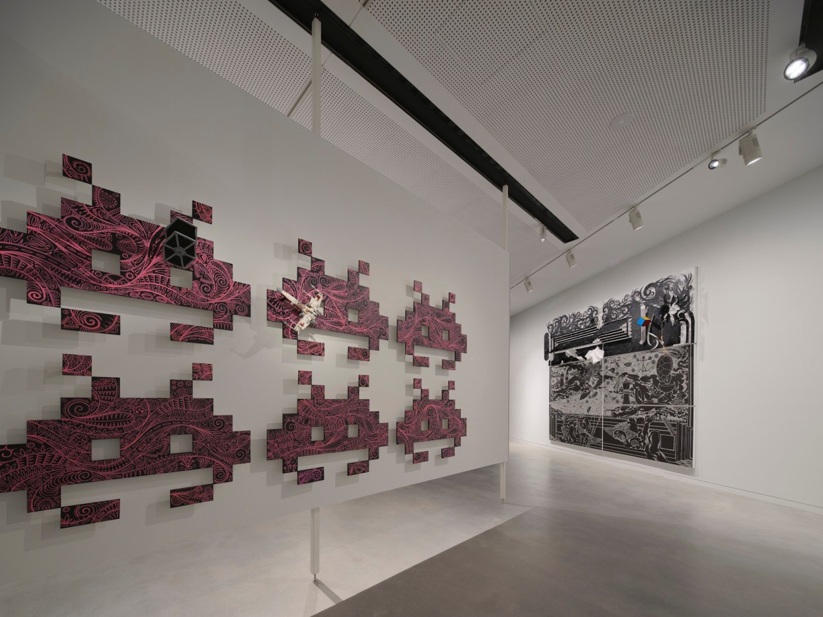 Installation view, Brian Robinson: Multiverse, Newcastle Art Gallery, 2026. Photo: Matt Carbone. Courtesy: the artist.