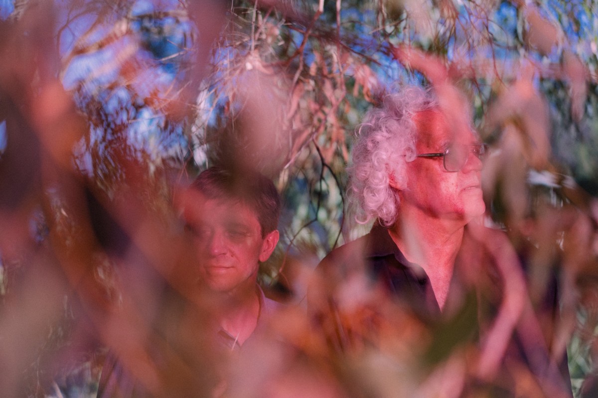 Simon Charles and John Kinsella. Photo: Josh Wells Photography. Audible Edge