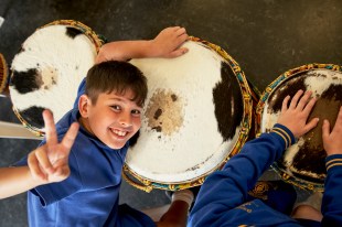 The Bridge music class, run by The Song Room. Photo: Supplied.