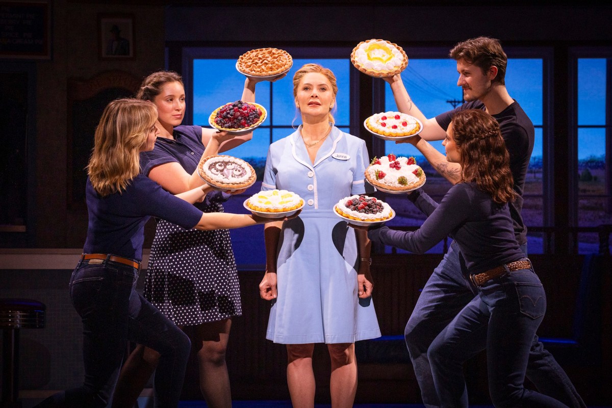 Natalie Bassingthwaighte as Jenna in Waitress. Photo: Jeff Bubsy.