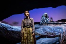 Nina Korbe in QPAC's The Drover's Wife. Photo: David Kelly.