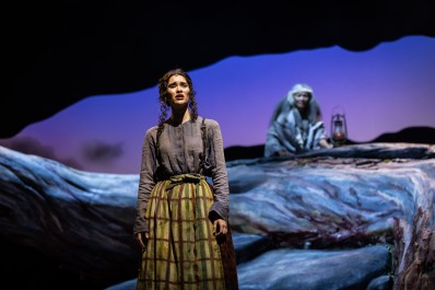 Nina Korbe in QPAC's The Drover's Wife. Photo: David Kelly.