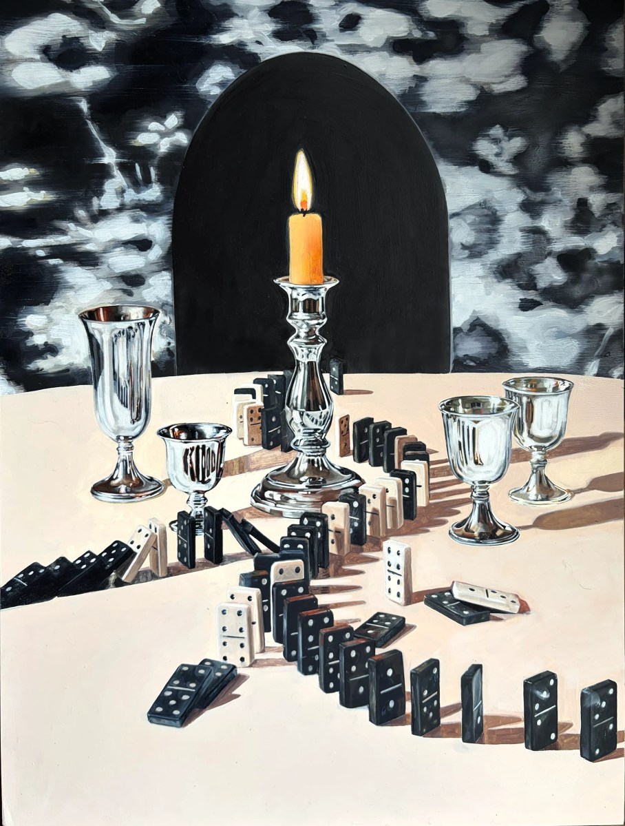 Savannah Jarvis' paintings will also appear in her upcoming exhibition The House Watches at N. Smith Gallery. Courtesy: the artist and N. Smith Gallery.