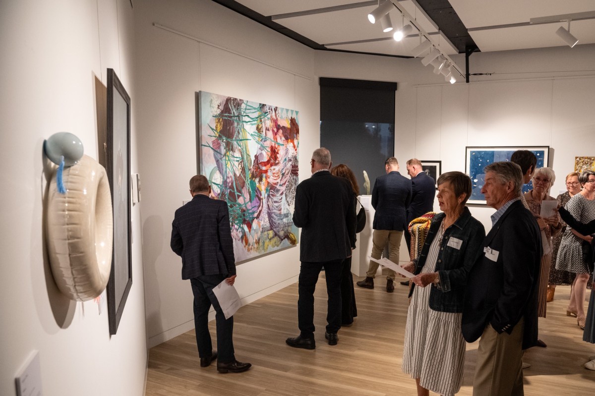 The inaugural UniSQ Biennial Art Award exhibition in 2024. Photo: David Martinelli Photography.