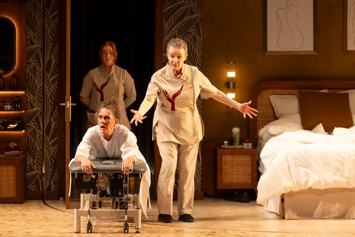 Madeleine Sami and Genevieve Morris in Losing Face. Photo: Pia Johnson.