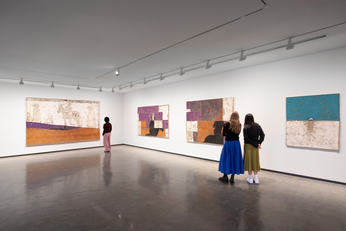 Mark Maurangi Carrol, oro enua, atu enua (the horse, the lord of land), 2026. Installation view, Primavera 2026: Young Australian Artists, Museum of Contemporary Art Australia, Sydney. Photo: Jessica Maurer.
