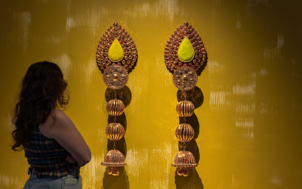 Winner of the 2026 Ravenswood Australian Women Art Prize, Monica Rani Rudhar's When both shall meet. Photo: Supplied. Courtesy: the artist. 