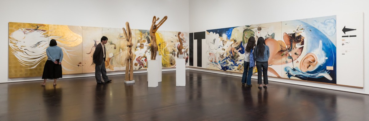 Brett Whiteley Studio, Surry Hills, featuring artworks by Brett Whiteley. Photo: Anna Kučera. Courtesy: Wendy Whiteley and Art Gallery of New South Wales.