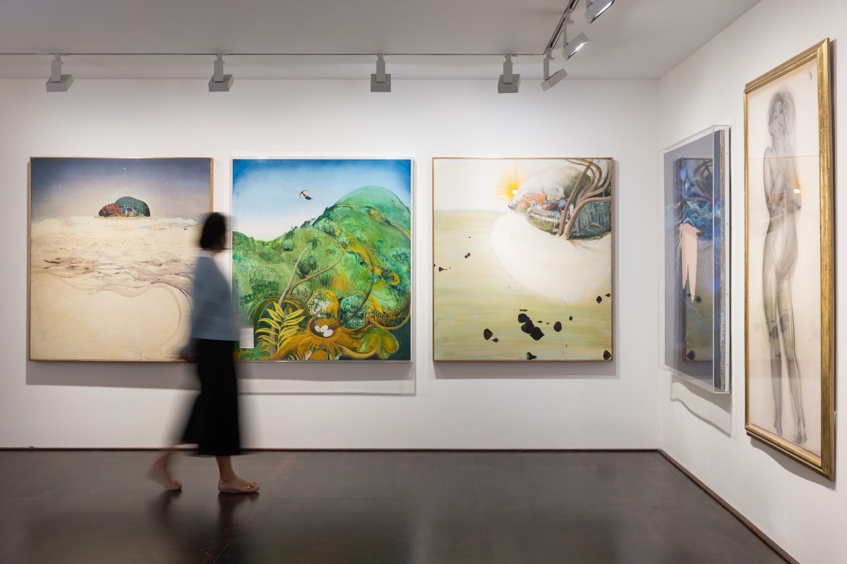 Brett Whiteley Studio, Surry Hills, featuring artworks by Brett Whiteley. Photo: Anna Kučera. Courtesy: Wendy Whiteley and Art Gallery of New South Wales.