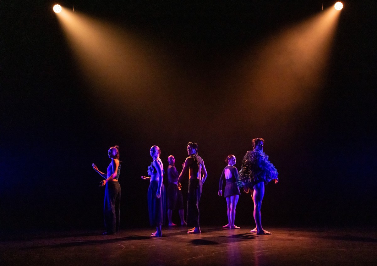 Maarung by Joel Bray, presented in Australasian Dance Collective's Three. Photo: David Kelly.