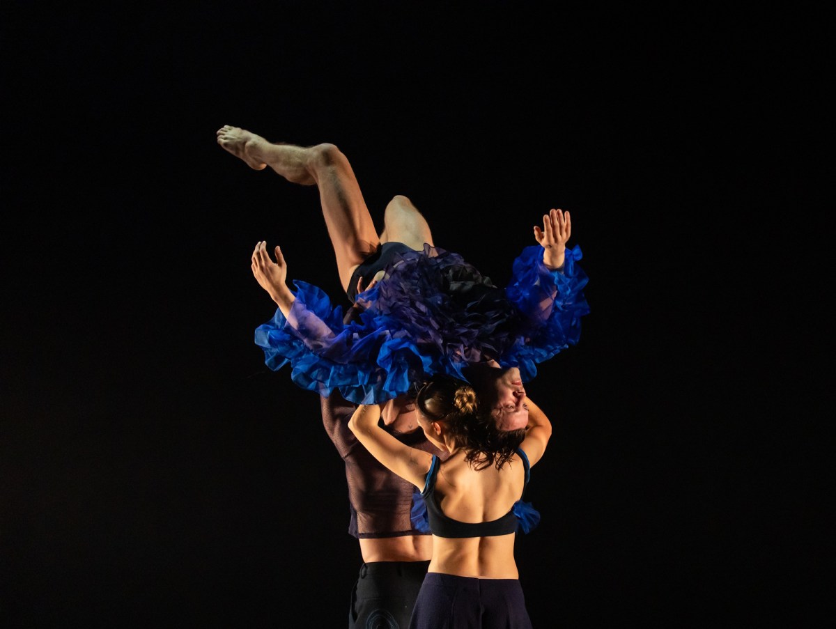 Maarung by Joel Bray, presented in Australasian Dance Collective's Three. Photo: David Kelly.