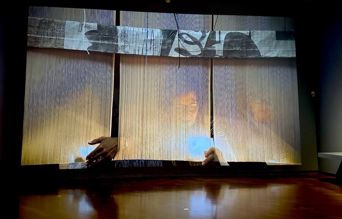 Installation view – Arthur Boyd: Tapestries, National Gallery of Australia. Photo: Gina Fairley.