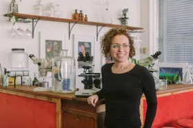 Director and founder of the Beaker Street Festival, Dr Margo Adler. Photo: Fred and Hannah.