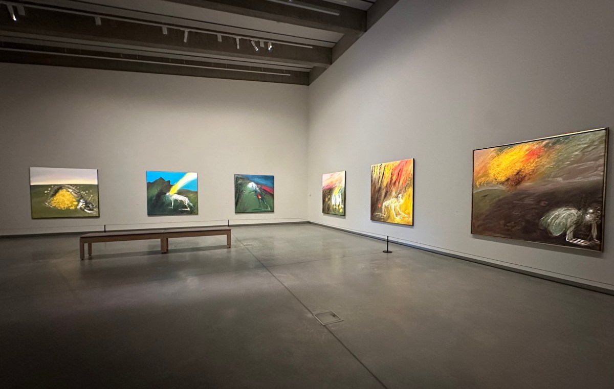 Installation view, Man on Fire: Visions of Nebuchadnezzar, Bundanon Art Museum, July 2026. Photo: Gina Fairley.