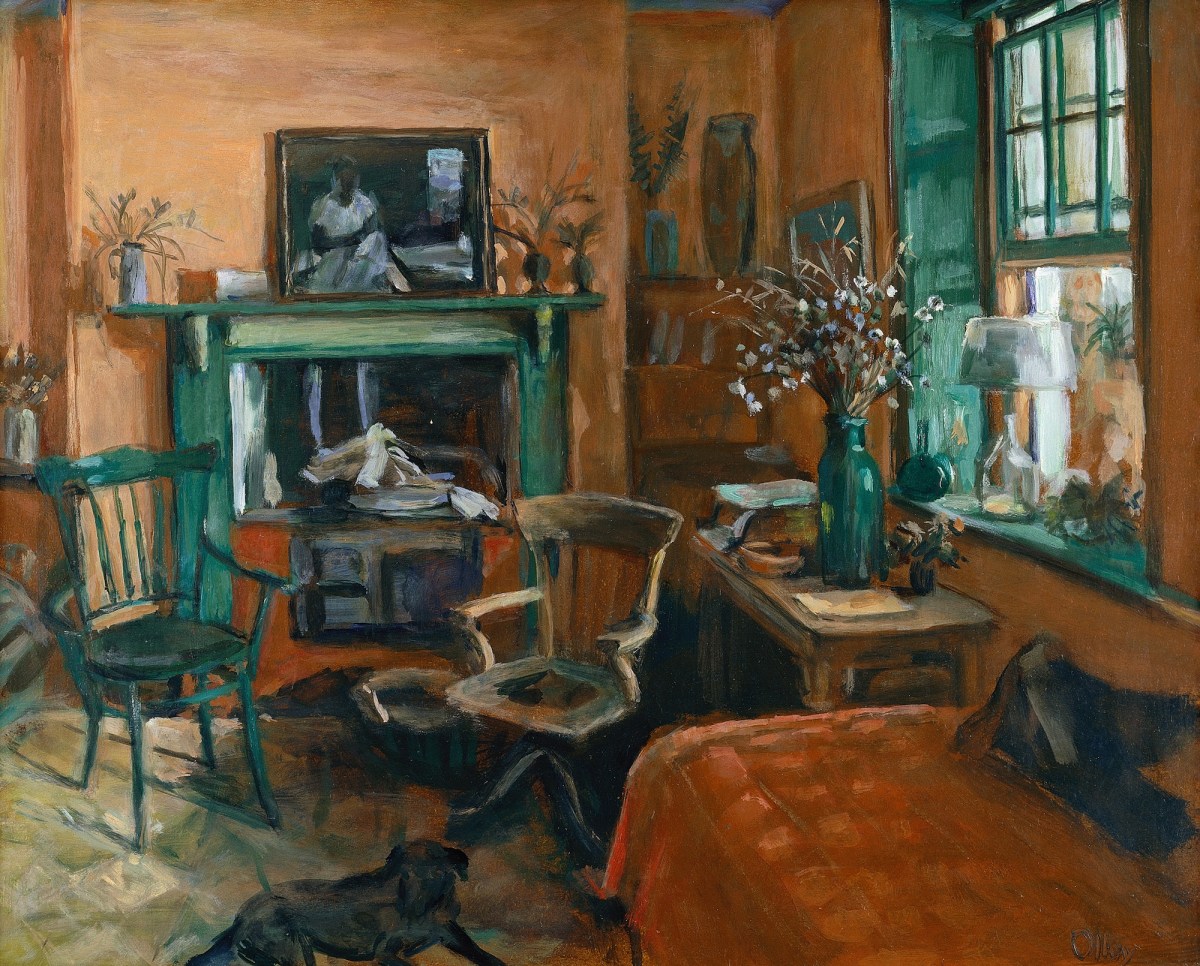 Margaret Olley, Interior, 1974, oil on composition board, University of Newcastle Collection, image courtesy University of Newcastle © Margaret Olley Art Trust.