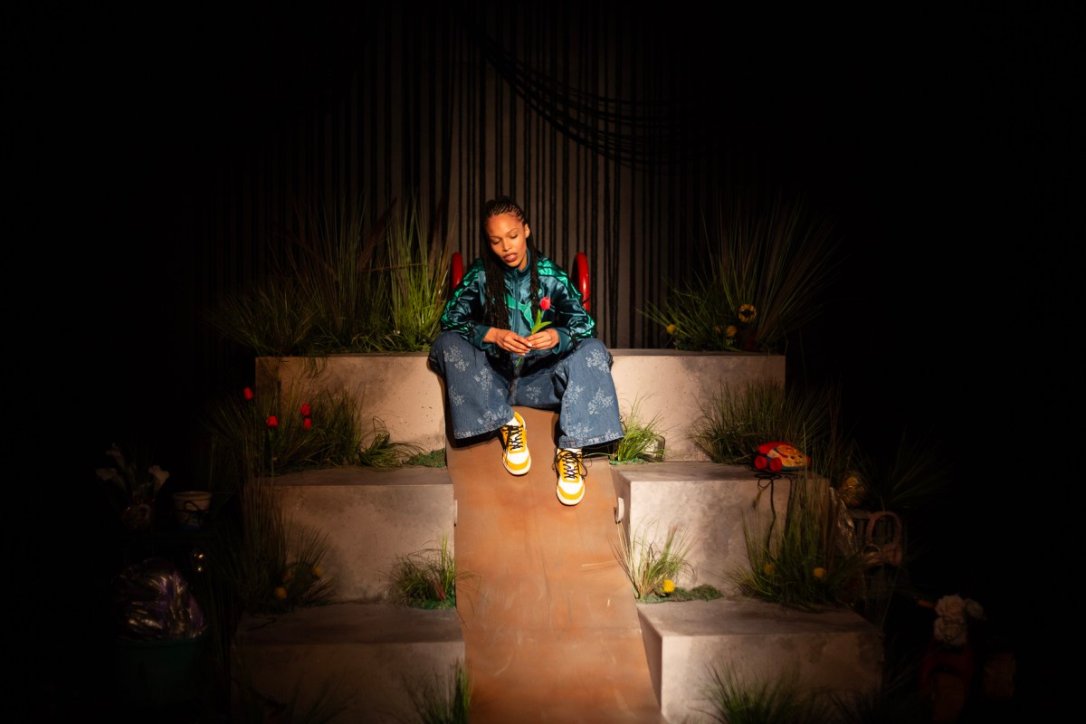 Lucy Ansell in Red Stitch's Funeral Flowers. Photo: Jess D'cruze.