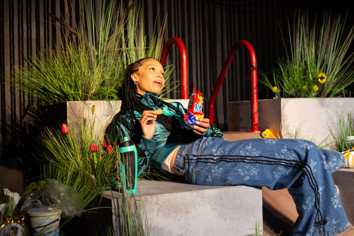 Lucy Ansell in Red Stitch's Funeral Flowers. Photo: Jess D'cruze.