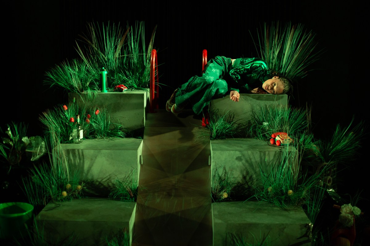 Lucy Ansell in Red Stitch's Funeral Flowers. Photo: Jess D'cruze.