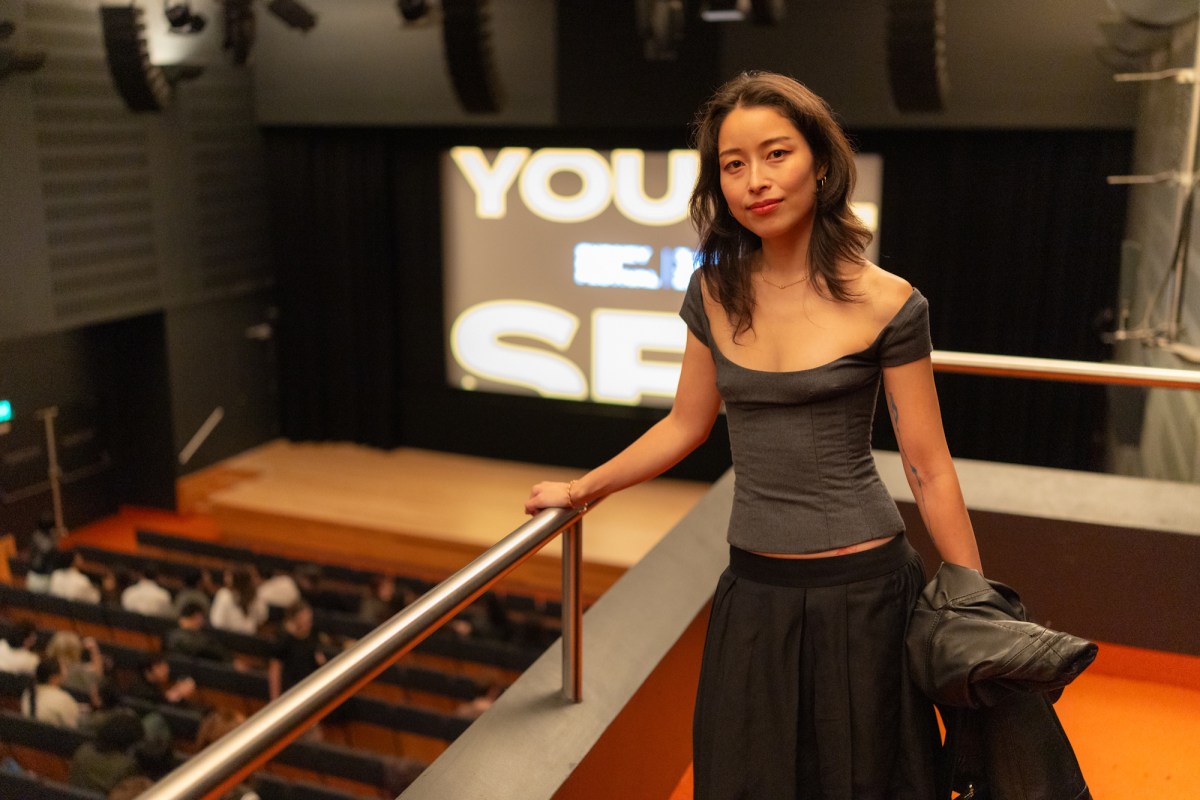 Hyun Lee at the Sydney Film Festival premiere of French Girls. Photo: Tim Levy.