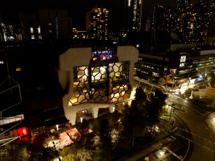 The Beacon takes over the highest level of Melbourne Recital Centre. Photo: Kalvin Gueli.