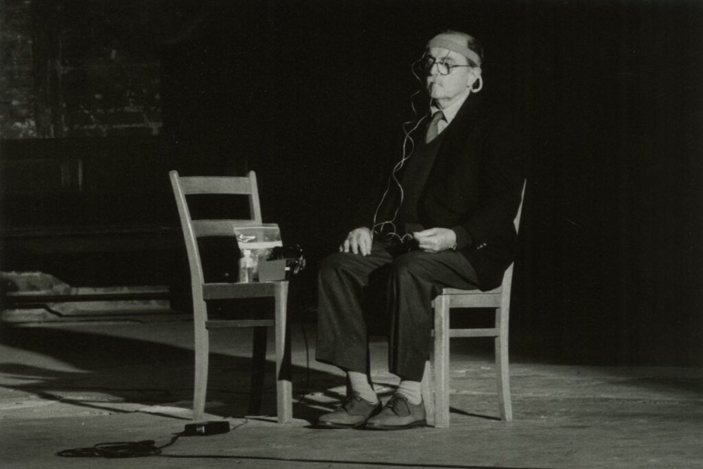 Composer and sound artist Alvin Lucier. Photo: Supplied.